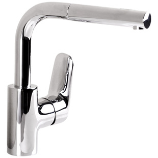 KOHLER/科勒利欧抽拉式可旋转洗手盆全铜冷热水龙头K-20710T-4-CP