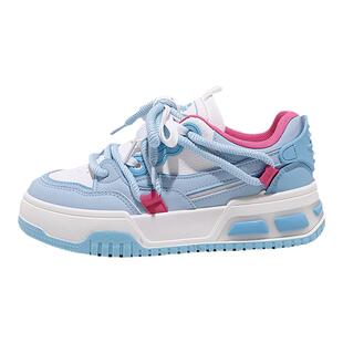 大嘴猴女鞋新款红色新年ins百搭鞋子潮流休闲板鞋校园舒适休闲鞋