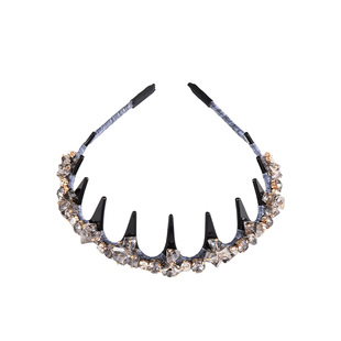 星空物语水钻发箍女高级感洋气时尚满钻头箍2025新款颅顶发卡头饰