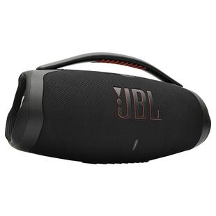 JBL Boombox3音乐战神3代无线蓝牙音箱户外防水便携式重低音音响4