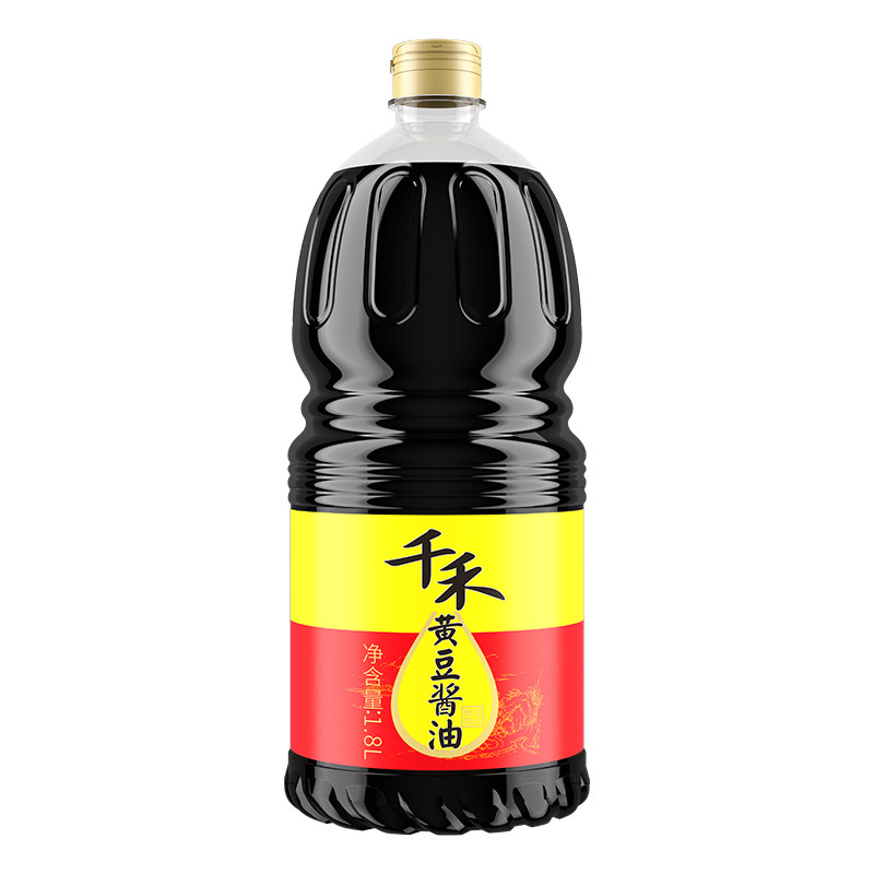 千禾黄豆酱油1.8L/瓶大瓶装