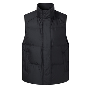 【95白鹅绒】歌莉娅羽绒马甲女2025新款冬季流行穿搭立领背心外套