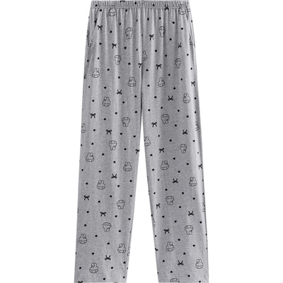 芬腾睡裤女春秋季纯棉可爱家居裤