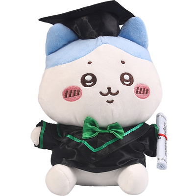 网红自嘲熊毕业公仔chiikawa娃娃小八礼物乌萨奇小学吉伊卡哇玩偶