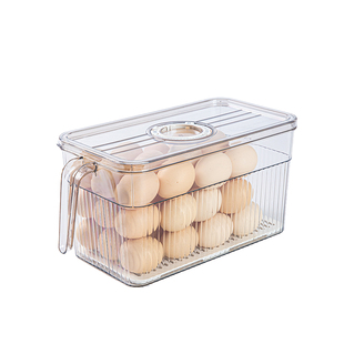 日本美的双开门冰箱冷冻收纳盒抽屉式侧门三开门冷冻冷藏收纳盒子