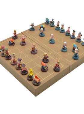 程老师三国棋人物象棋特色礼物