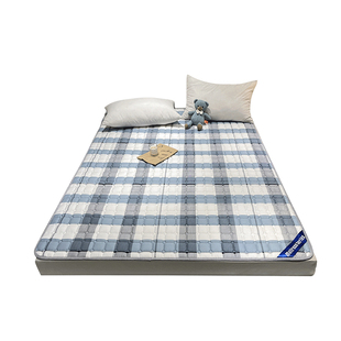 罗兰家纺四季可水洗全棉防滑床褥垫被软垫家用纯棉薄款褥子床垫子