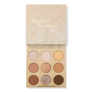 【品牌直营】美国ColourPop香槟色Feelin Bubbly眼影盘金棕奶茶色