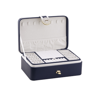 首饰盒多层大容量耳饰耳钉戒指耳环项链高档防氧化手饰品收纳盒