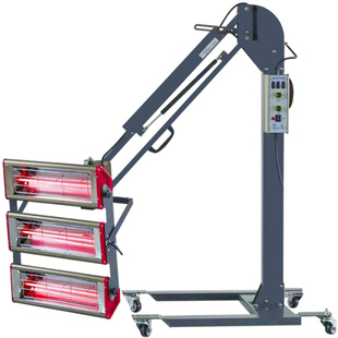 汽车喷漆灯移动式烤漆房短波红外线烤漆灯汽车美容高温烤漆烘干灯