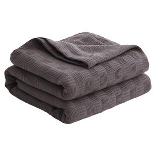 夏季毛巾被薄款纯棉纱布单人午睡小毯子办公沙发用盖毯空调毯被子