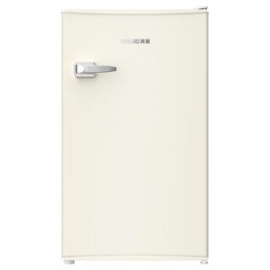 美菱92L复古小冰箱单门家用小型冷藏迷你宿舍租房一级政府补贴20%