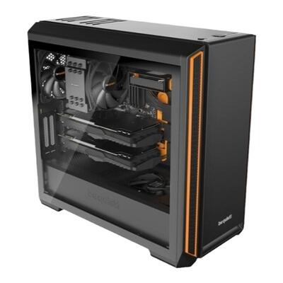 SILENTBASE601橙色侧透机箱