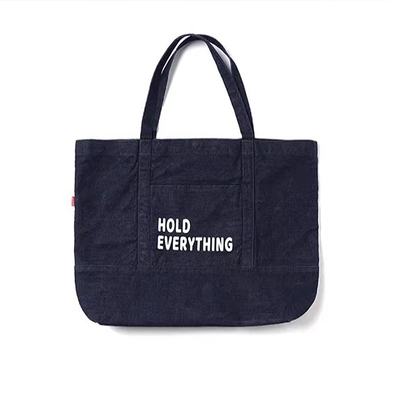 TimeRecord牛仔原色托特包