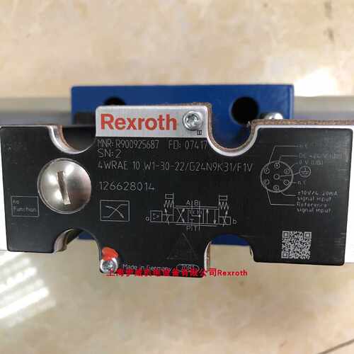 议价力士乐4WRAE10W1-30-22/G24N9K31/F1V R900925687比例阀流量3