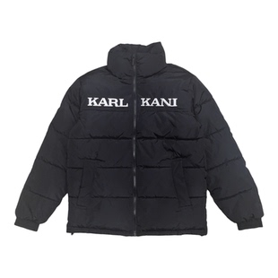 纽约街头潮牌 KARL KANI 男女同款 冬季新款 经典立领棉衣面包服
