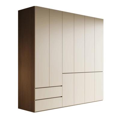 美切斯分段式成人简约实木衣柜