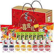 喜之郎双旦礼盒果冻海苔儿童零食大礼包57件