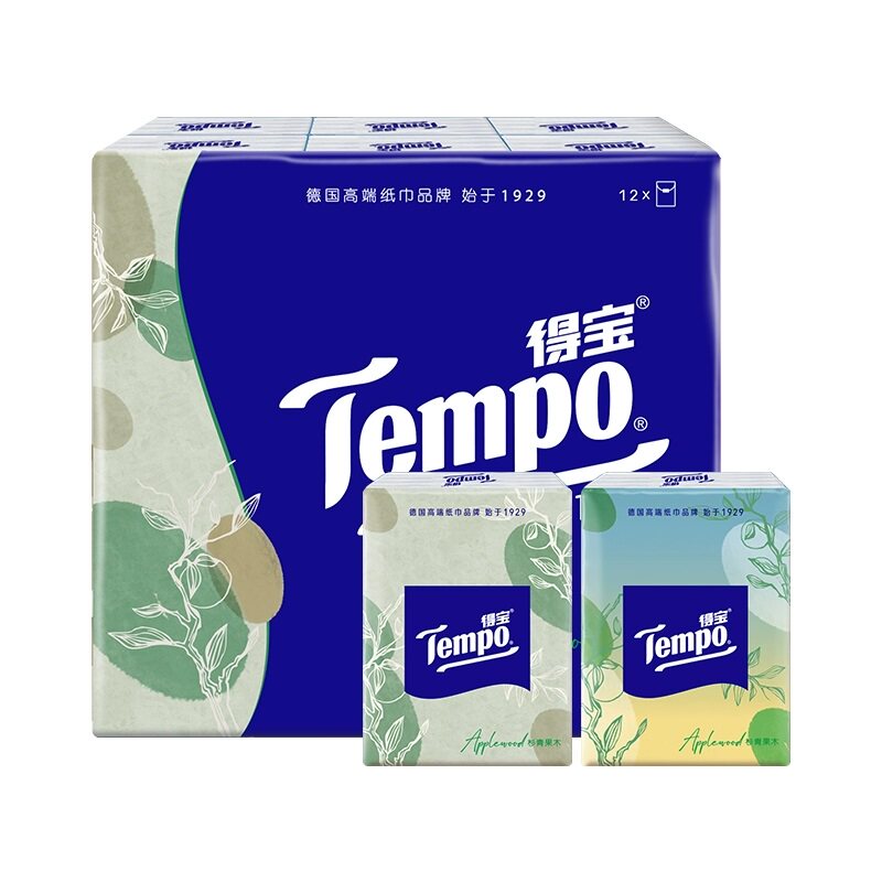 【得宝正品】杉青果木味手帕纸