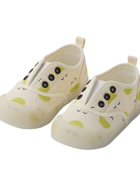 【新品】papa爬爬男女宝宝儿童帆布鞋休闲户外春季果冻步前鞋板鞋