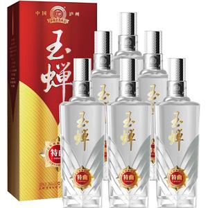 泸州玉蝉特曲酒整箱6瓶送礼推荐