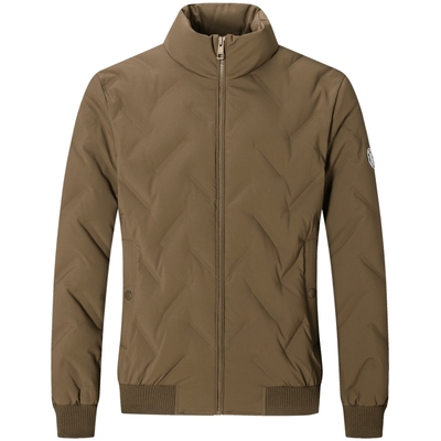 男士短款羽绒服七匹狼立领潮