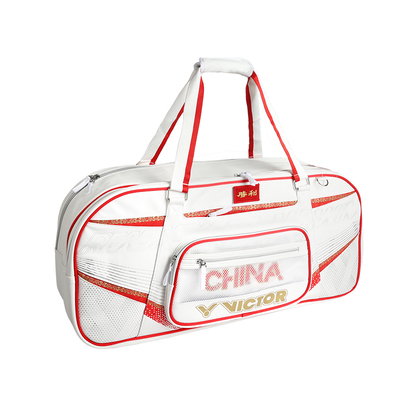 威克多羽毛球包独立拍层鞋仓