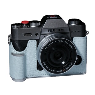 富士xt30三代手柄真皮保护套手绳肩带xt5手柄套xm5xt50xe5相机套