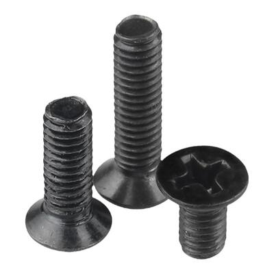 【可开专票】铁黑十字沉头机螺钉