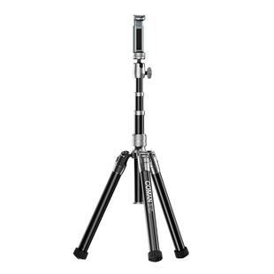 科漫MT50迷你反折三脚架手机相机微单反通用摄影摄像vlog旅行视频拍摄超轻便携支架多功能户外三角架直播支架