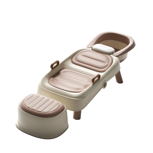 儿童洗头发躺椅平躺式防摔可折叠成人家用洗头神器大号洗头床孕妇