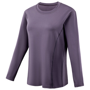 显瘦瑜伽服上衣女大码胖mm跑步运动套装宽松普拉提训练健身衣秋季