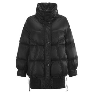 奥莱专柜品牌撤柜正品 HZ冬装新款 韩版时尚长袖外套立领羽绒服女