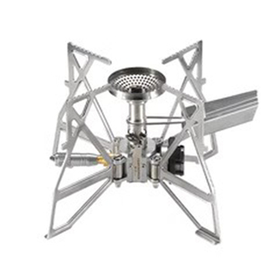 柯曼蝴蝶炉卡式气炉自带点火器配收纳包野餐烧水炉具户外稳压炉头