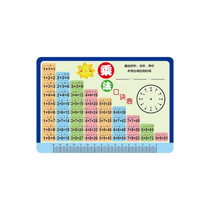 小学数学单位换算口诀卡片