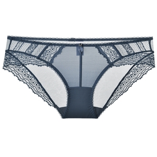 3件159|商场同款MYBODY内裤女棉质底裆性感勾人蕾丝三角裤短裤