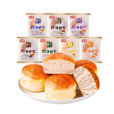 桃李酵母面包多种新口味组合525g