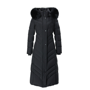 2025冬季新款超长款到脚踝羽绒服女加厚95白鸭绒保暖防寒服连帽