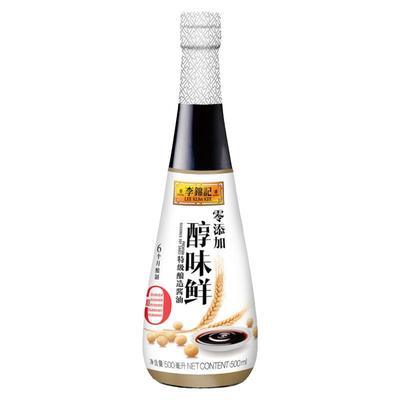 李锦记零添加醇味鲜500ml/瓶