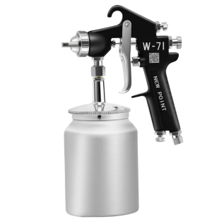 台湾浦沅W-71气动喷漆枪W71家具高雾化面漆油漆喷枪上下壶W77涂料