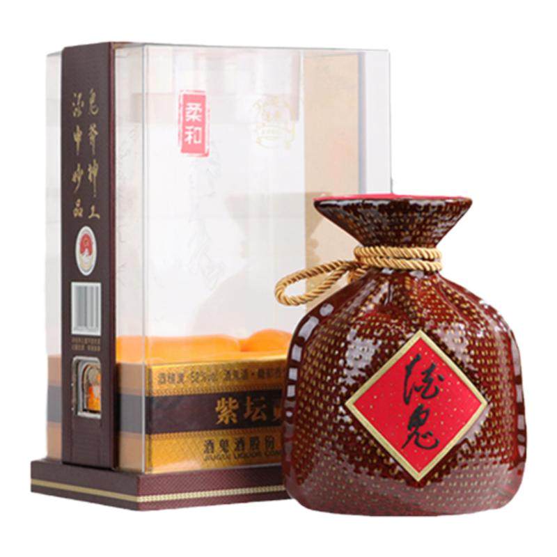 酒鬼52度500mL紫坛（柔和）馥郁香型白酒送礼纯粮高端