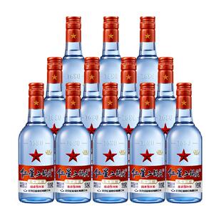 红星二锅头蓝瓶绵柔8陈酿53度250mL*12瓶清香型白酒高度纯粮白酒