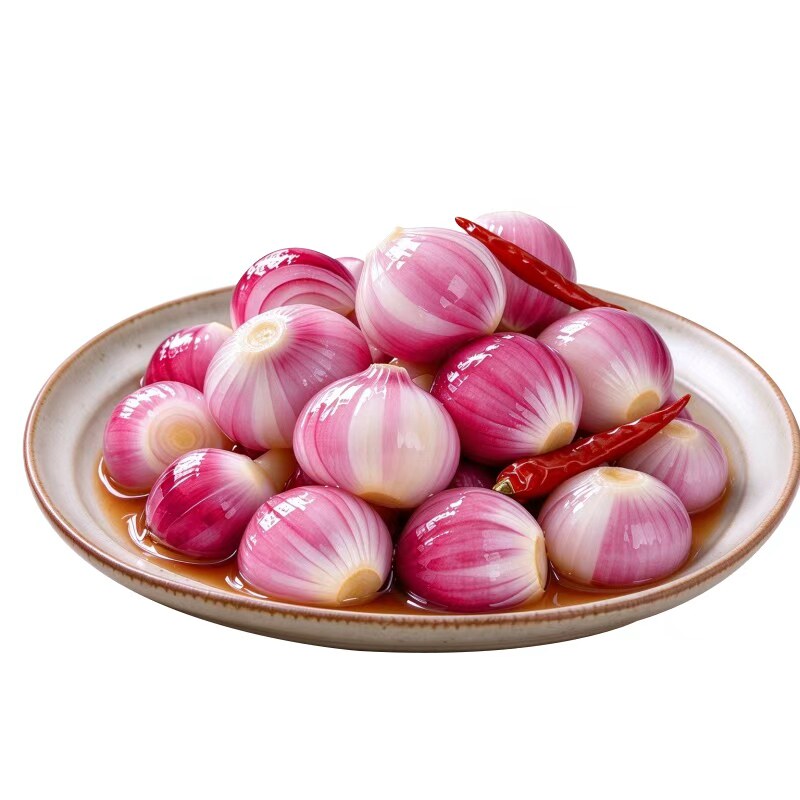 【淄博特产】泡珍珠小洋葱泡菜酸辣爽口传统农家土坛泡即食下饭菜