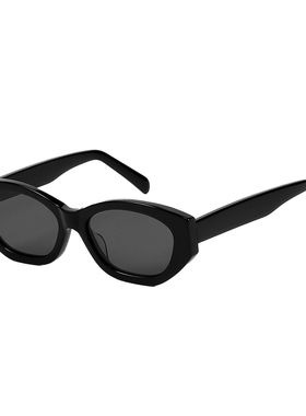 高级板材猫眼墨镜防紫外线配近视