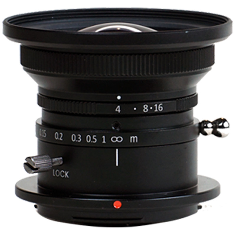 slrmagic 8mm f4超广角零畸变m4/3卡口半幅手动定焦电影广角镜头