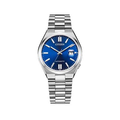 彩系列机械手表西铁城商务男