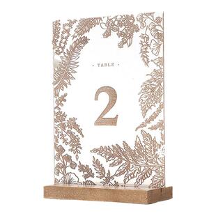 创意亚克力结婚坐席牌坐席卡婚宴酒席婚礼席位卡桌牌台卡嘉宾席