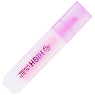 得力荧光笔划线笔重点醒目标记笔记号笔彩色笔套装学生荧光笔6色