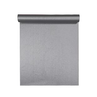 灰色贴纸仿不锈钢自粘防水防潮不沾油厨房台面橱柜柜门桌家具墙纸