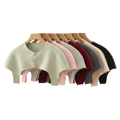 夏季德绒薄款护肩居家适用